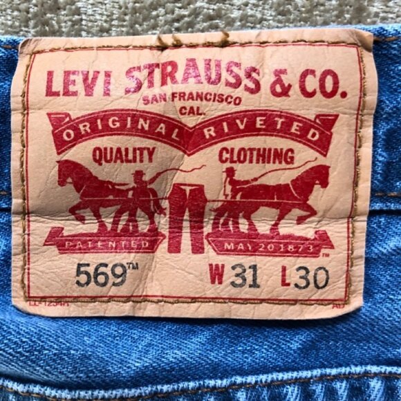 Levi’s Women’s 569™ Loose Fit, Straight Leg Denim Jeans 31x30 - Picture 16 of 16